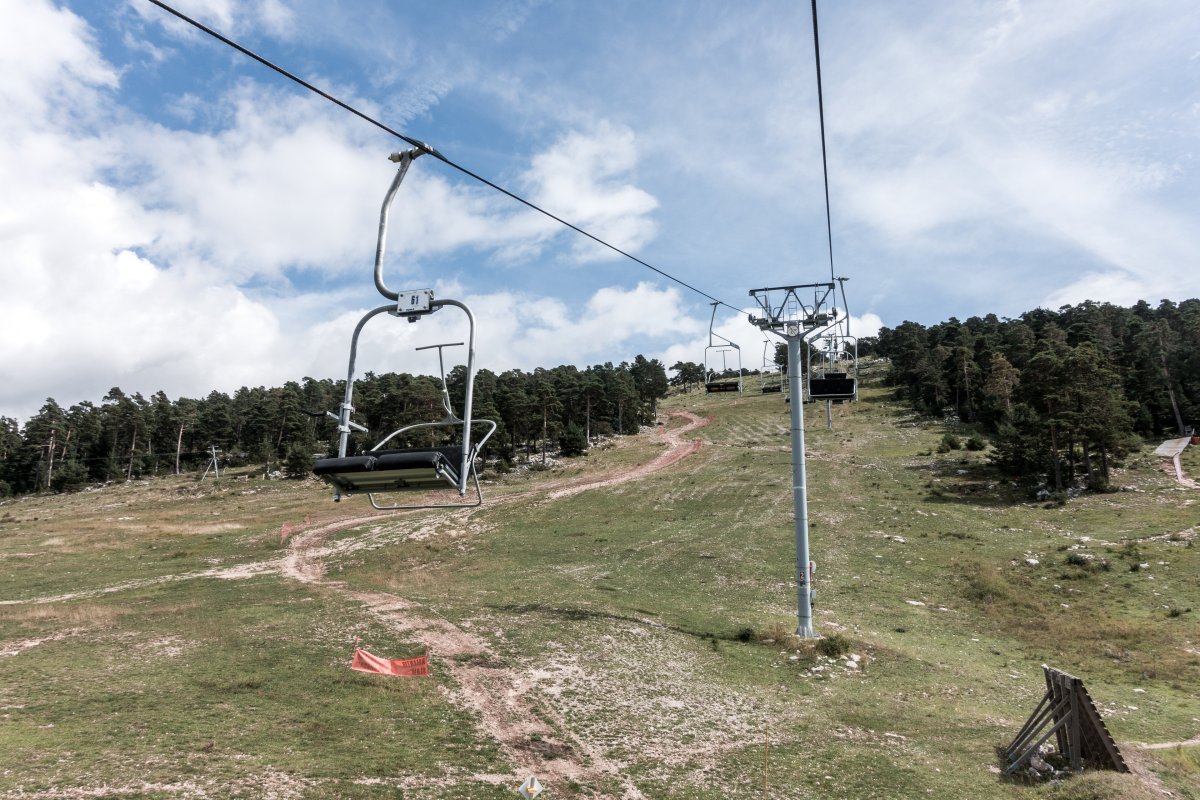 Sesselbahn La Moulière-L'Audibergue, September 2018