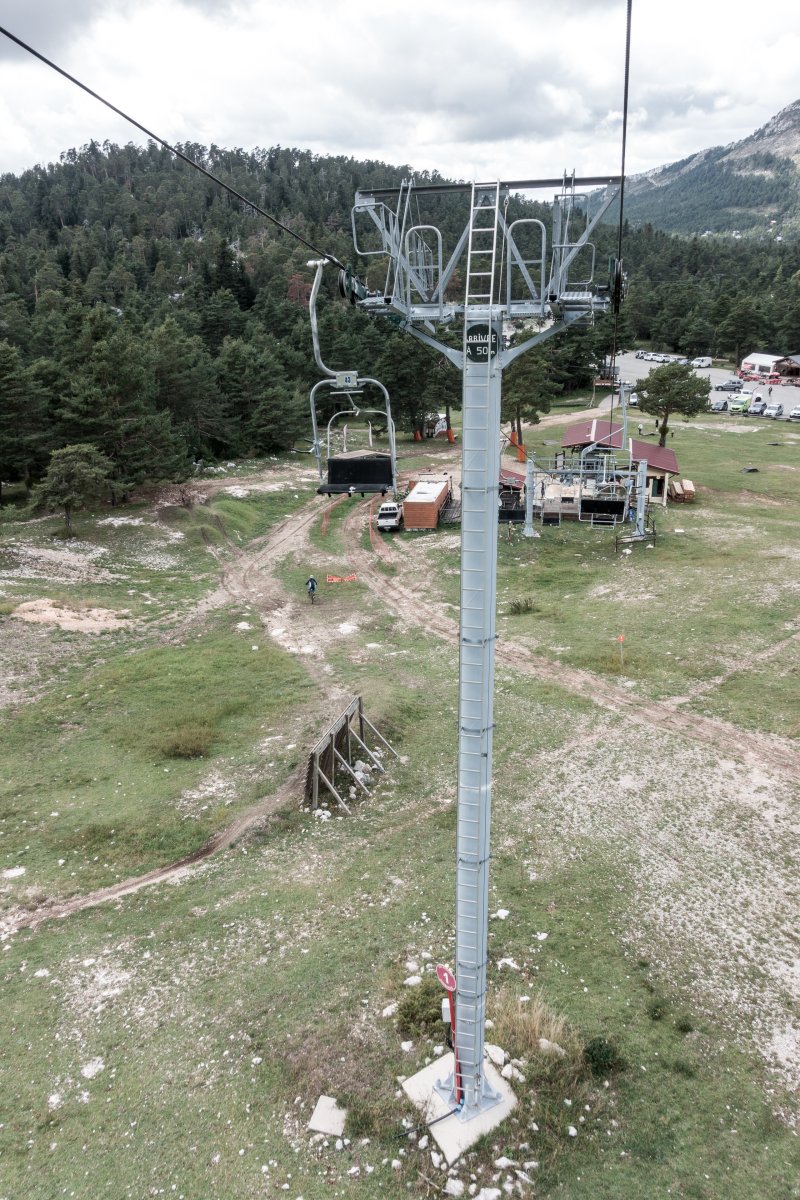 Sesselbahn La Moulière-L'Audibergue, September 2018