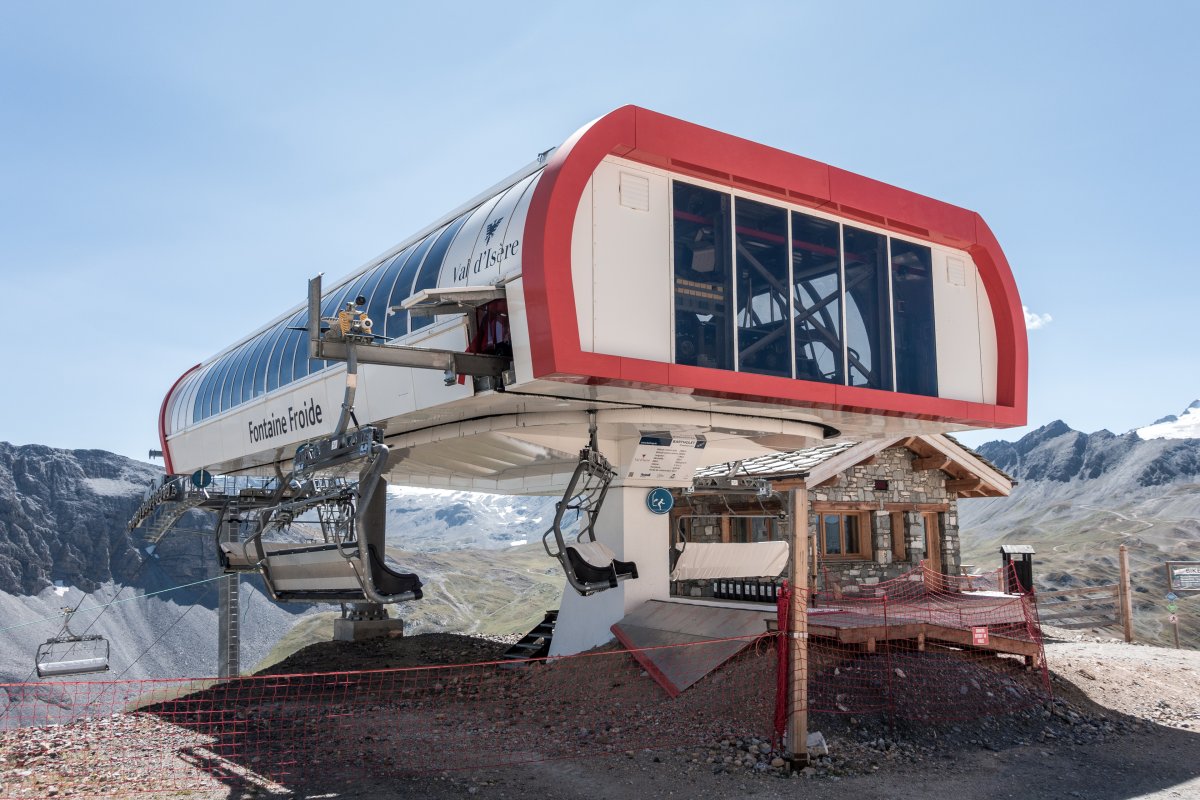 Sesselbahn Fontaine Froide, August 2018