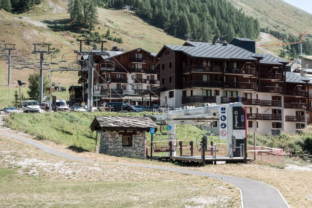 Sesselbahn Rogoney, August 2018