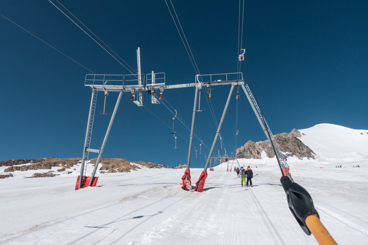 Schlepplifte Termignon, Juli 2021