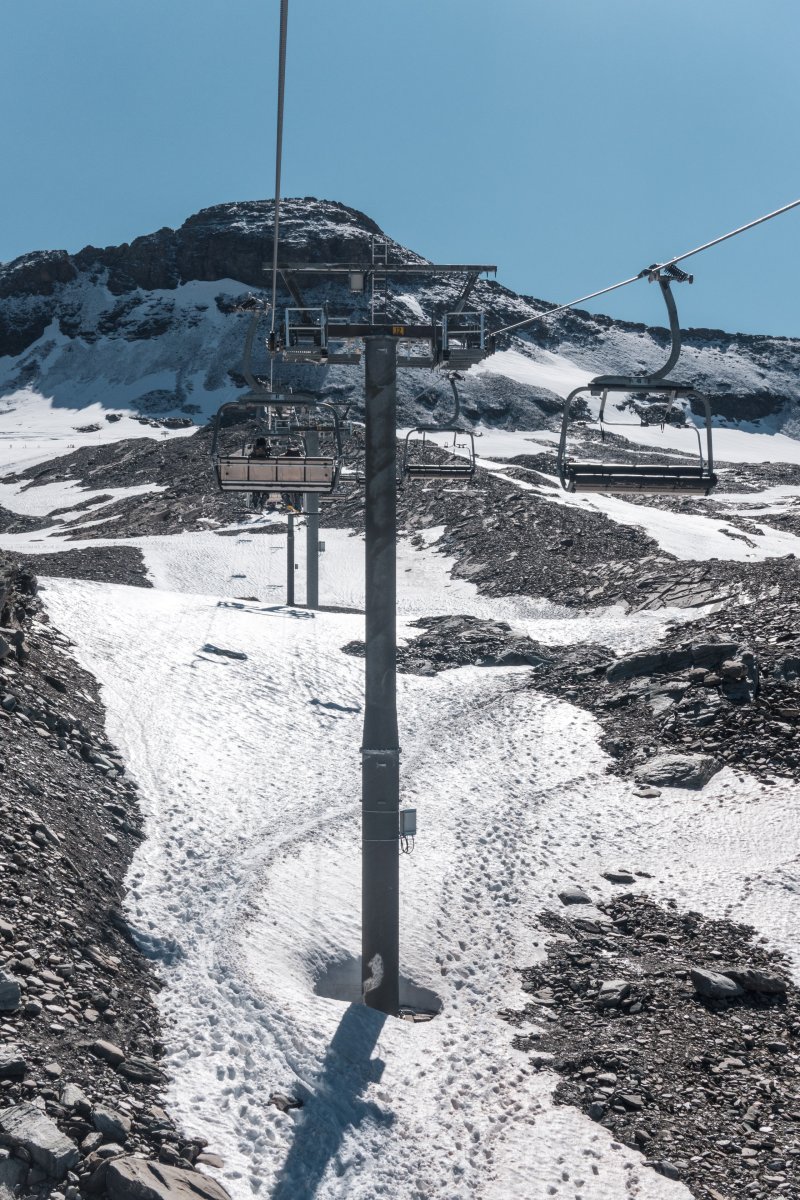 Sesselbahn Cascade, Juli 2021