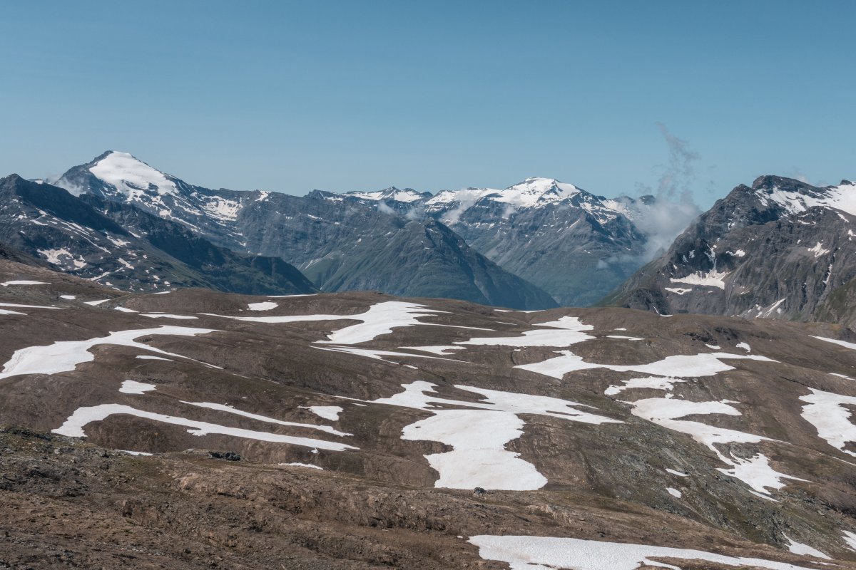 Skigebiet Glacier du Pissailas, Juli 2021