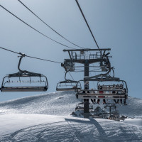 Sesselbahn Tommeuses, April 2024