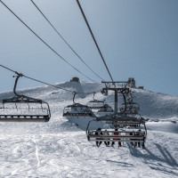 Sesselbahn Tommeuses, April 2024