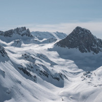 Panorama von der Tovière, April 2024