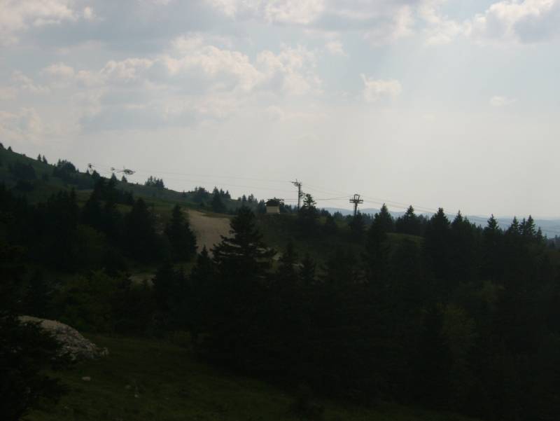 Sesselbahn Les Lys und Schlepplift Gelinottes, Juli 2006