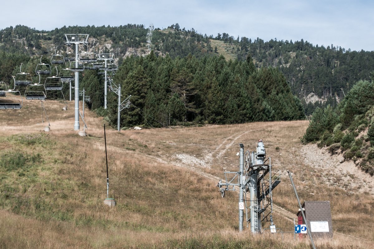 Skigebiet Puyvalador, August 2018