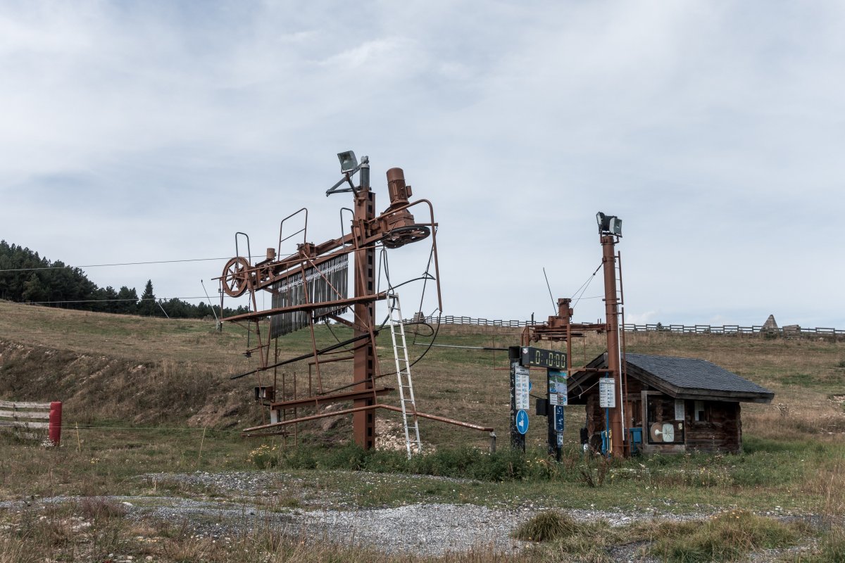 Skigebiet La Quillane, September 2018