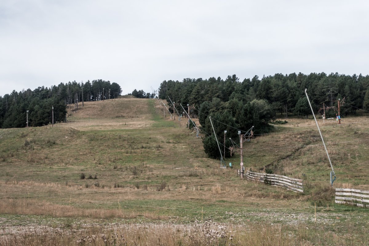Skigebiet La Quillane, September 2018