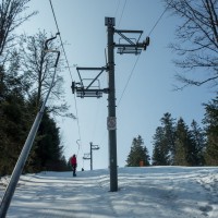 Schlepplift La Goutte, März 2015