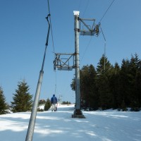 Schlepplift Les Hêtres, März 2015