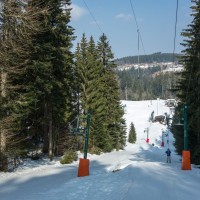 Schlepplifte Chaume Francis, März 2015