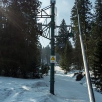 Schlepplift La Rainette, März 2015