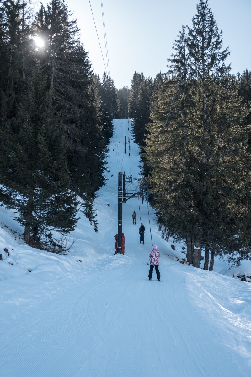Schlepplift Côte Soleil, Februar 2025