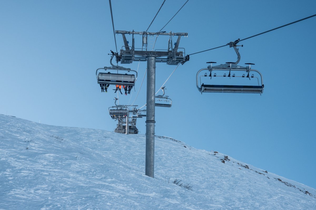 Sesselbahn Mottet, Februar 2025