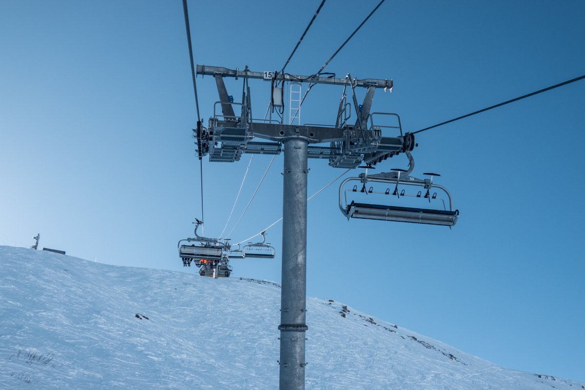 Sesselbahn Mottet, Februar 2025