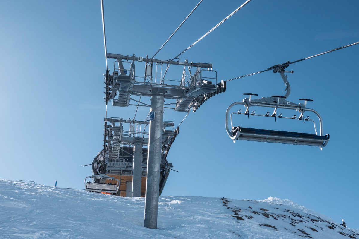 Sesselbahn Mottet, Februar 2025