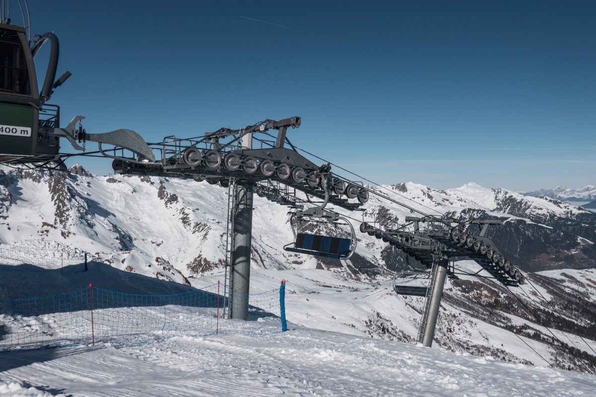 Sesselbahn Mottet, Februar 2025