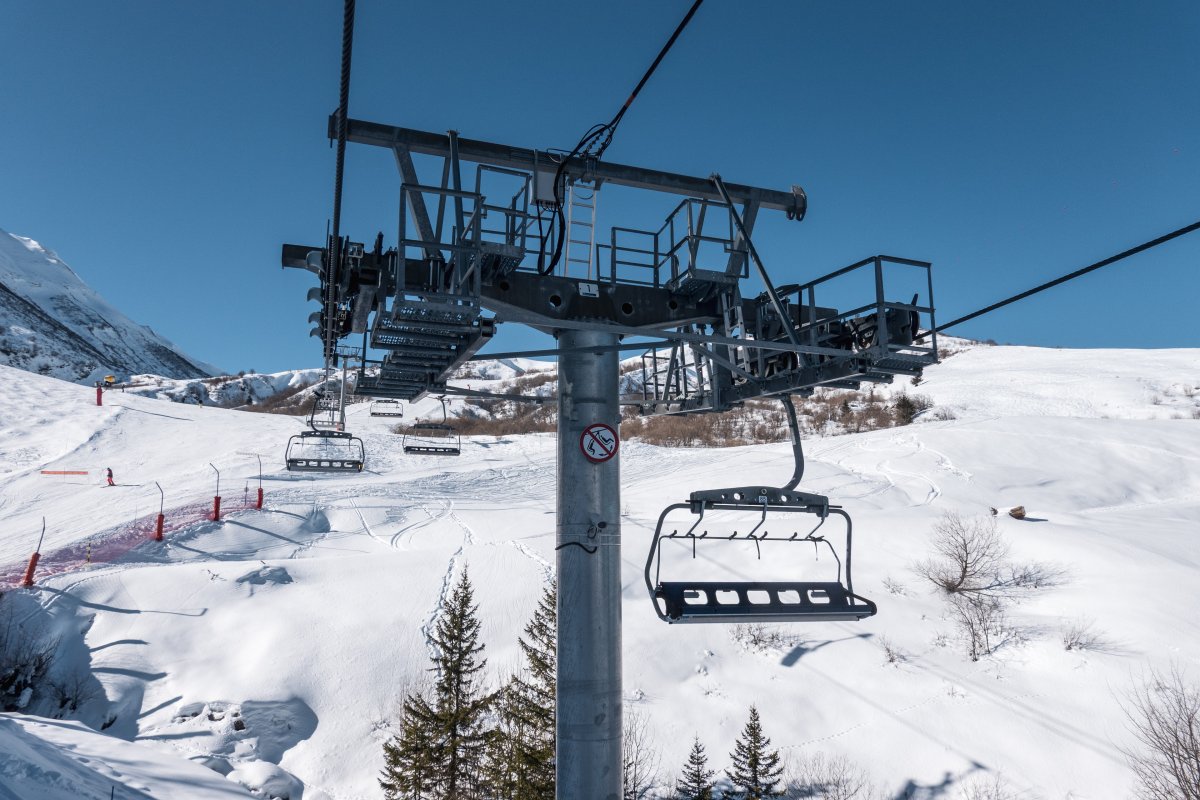 Sesselbahn Morel, Februar 2025