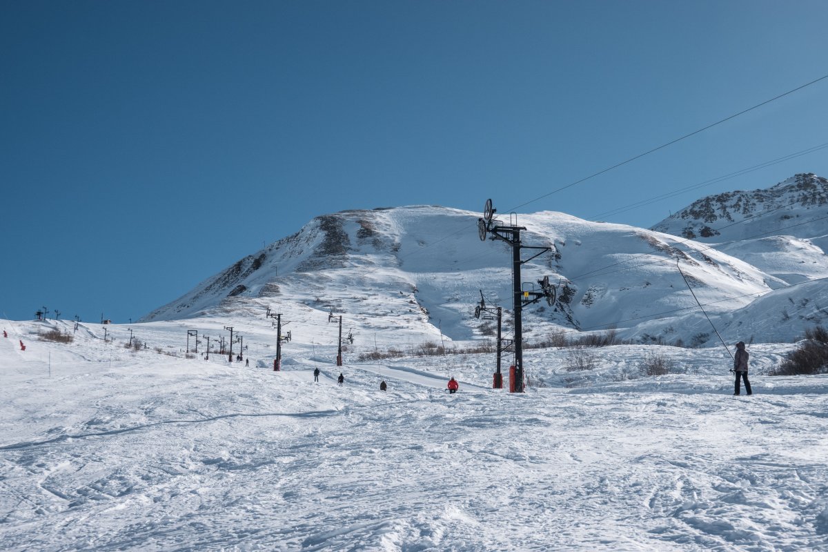 Schlepplifte Les Sources und La Valette, Februar 2025