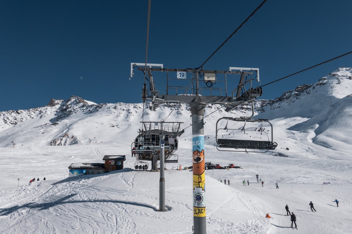Sesselbahn Lune Bleue, Februar 2025