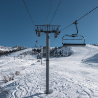 Sesselbahn Soleil Rouge, Februar 2025