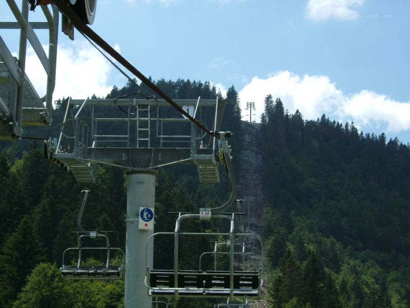 Sesselbahn Balancier, Juli 2006