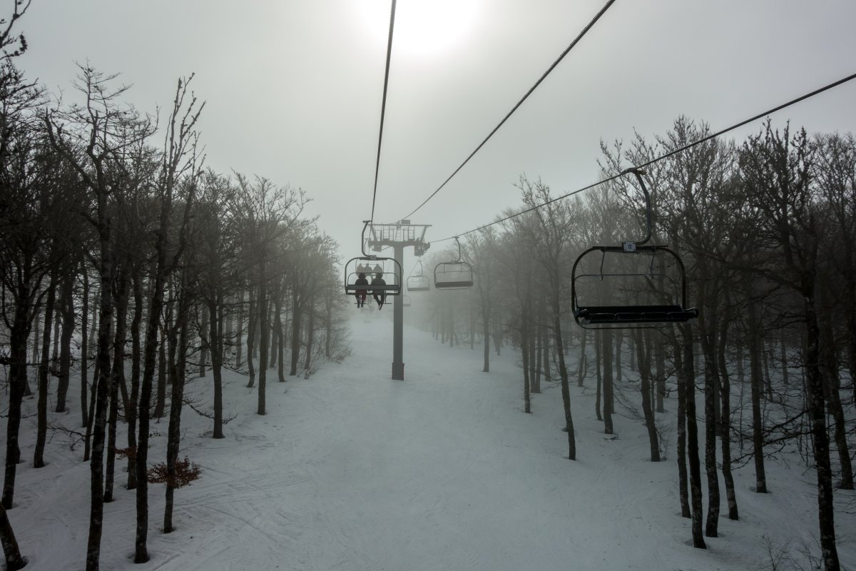 Sesselbahn Belle Hutte, März 2015