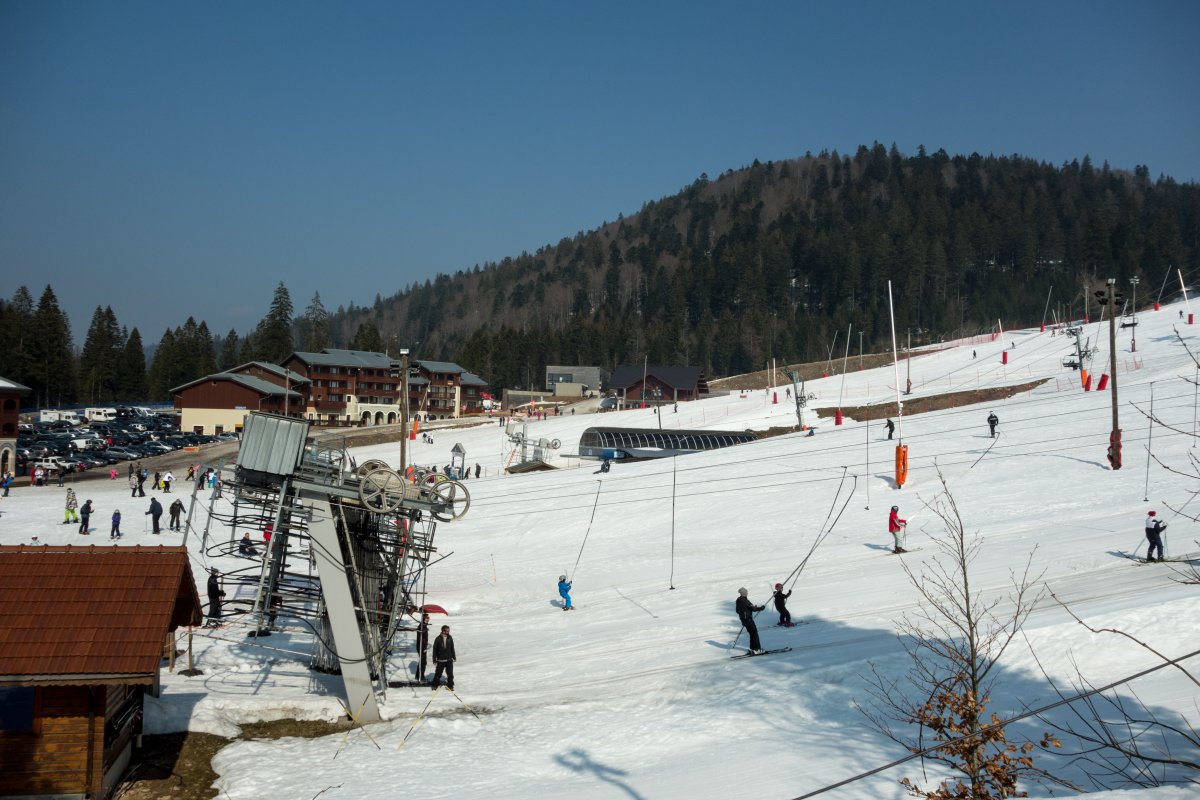 Übungsgelände Le Slalom