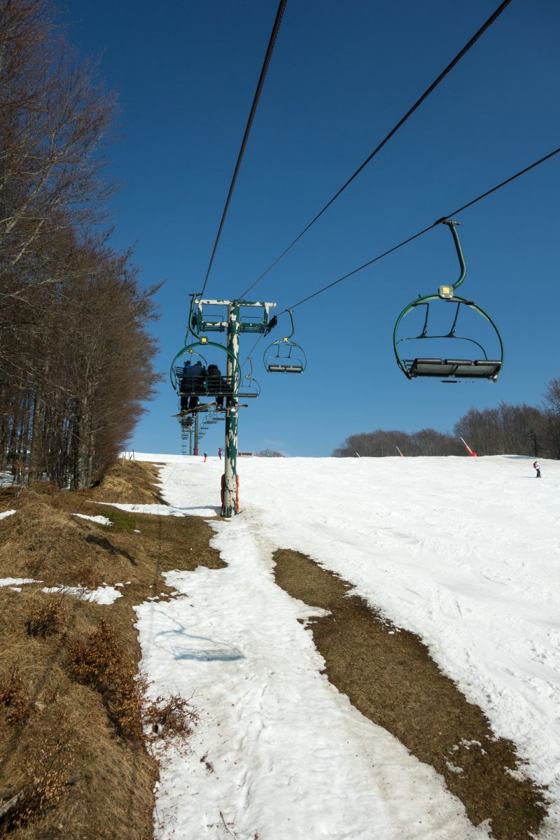 Sesselbahn La Lande, März 2015