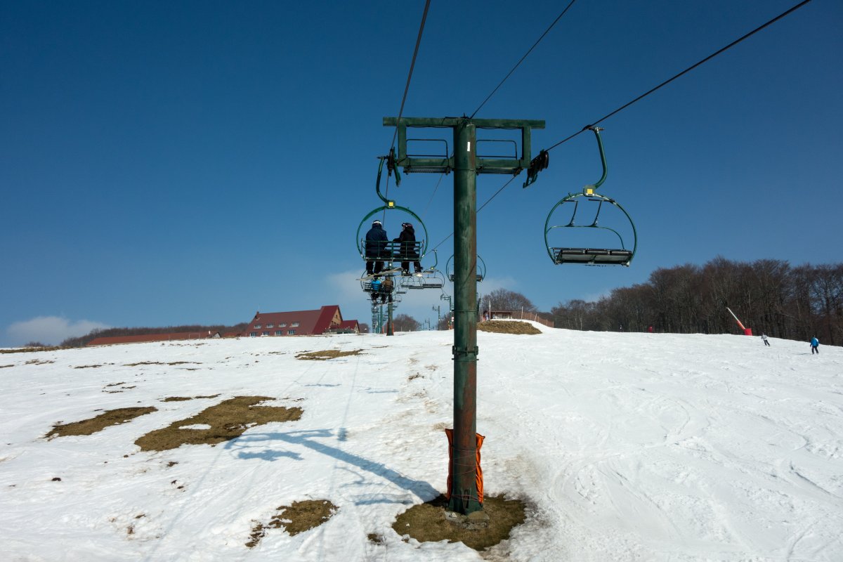 Sesselbahn La Lande, März 2015