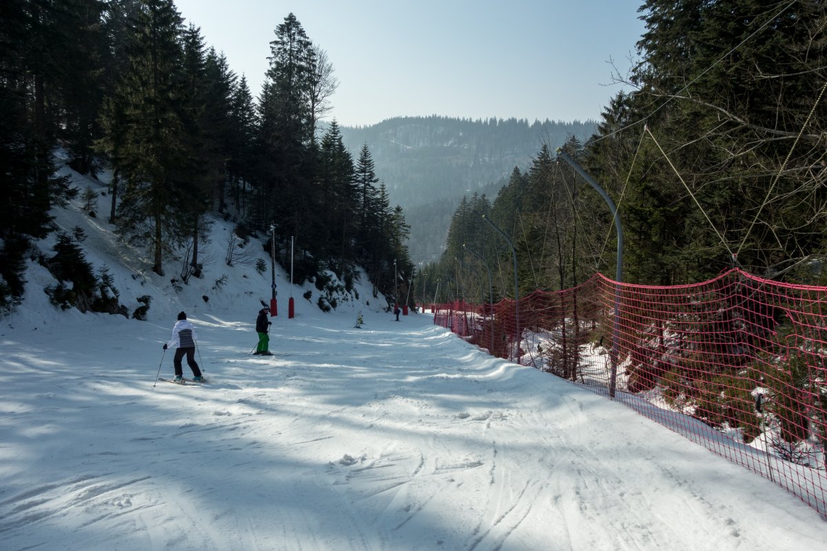 Modellierte Piste in La Bresse