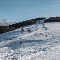 Piste Bascule zur Sesselbahn Chitelet, Dezember 2021