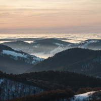 Panorama vom Kastelberg, Dezember 2021
