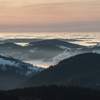 Panorama vom Kastelberg, Dezember 2021
