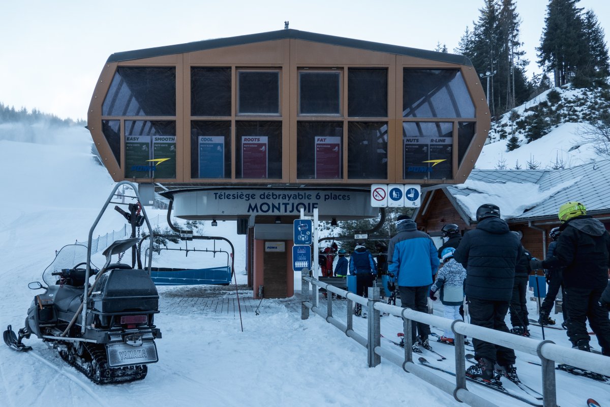 Sesselbahn Montjoie im Skigebiet Lac Blanc