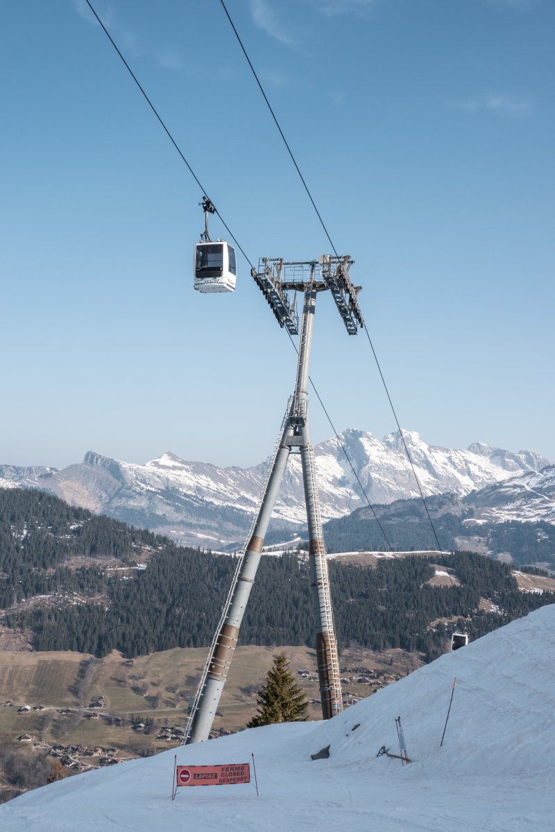 Poma-Kabinenbahn Le Fernuy in La Clusaz