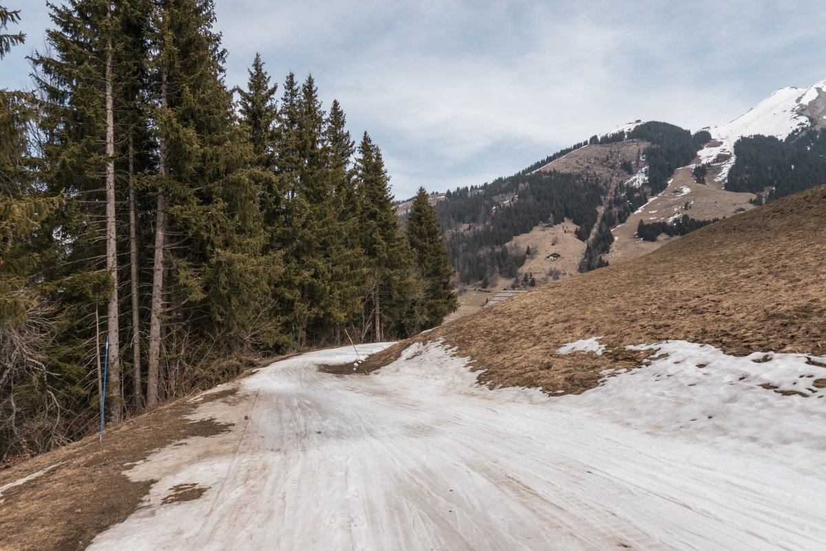 Verbindung von Manigod nach La Clusaz