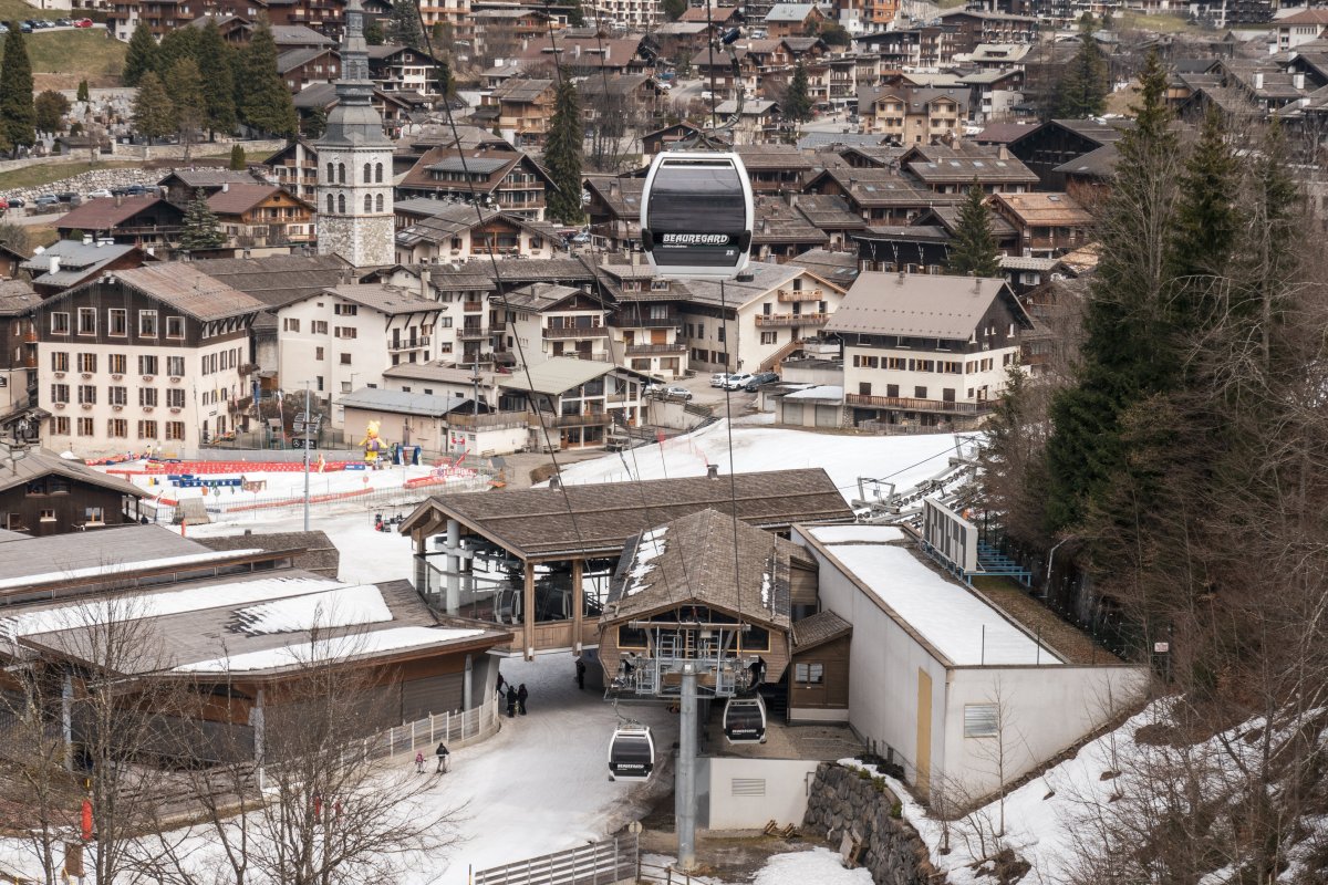 Kabinenbahn Beauregard, März 2022