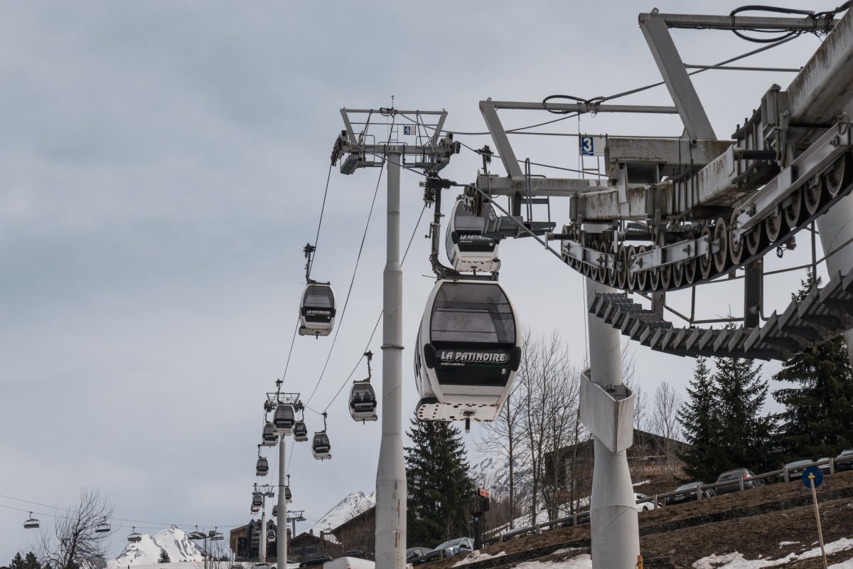 Seilbahn Patinoire in La Clusaz
