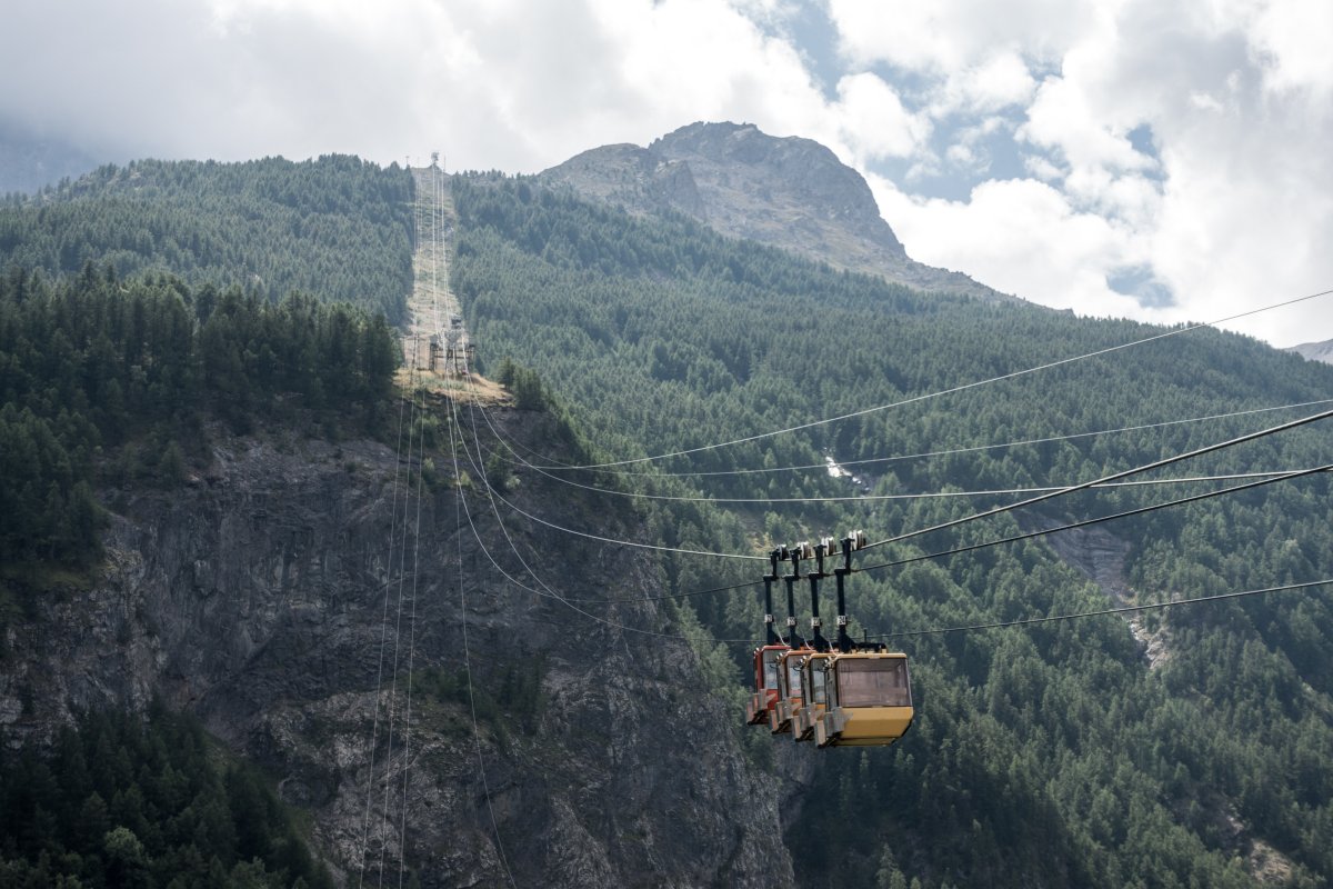 Gruppenumlaufbahn La Grave-Ruillans, August 2018
