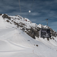 Kabinenbahn Roche de Mio-Col de la Chiaupe, April 2024