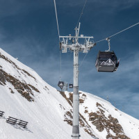 Kabinenbahn Roche de Mio-Col de la Chiaupe, April 2024