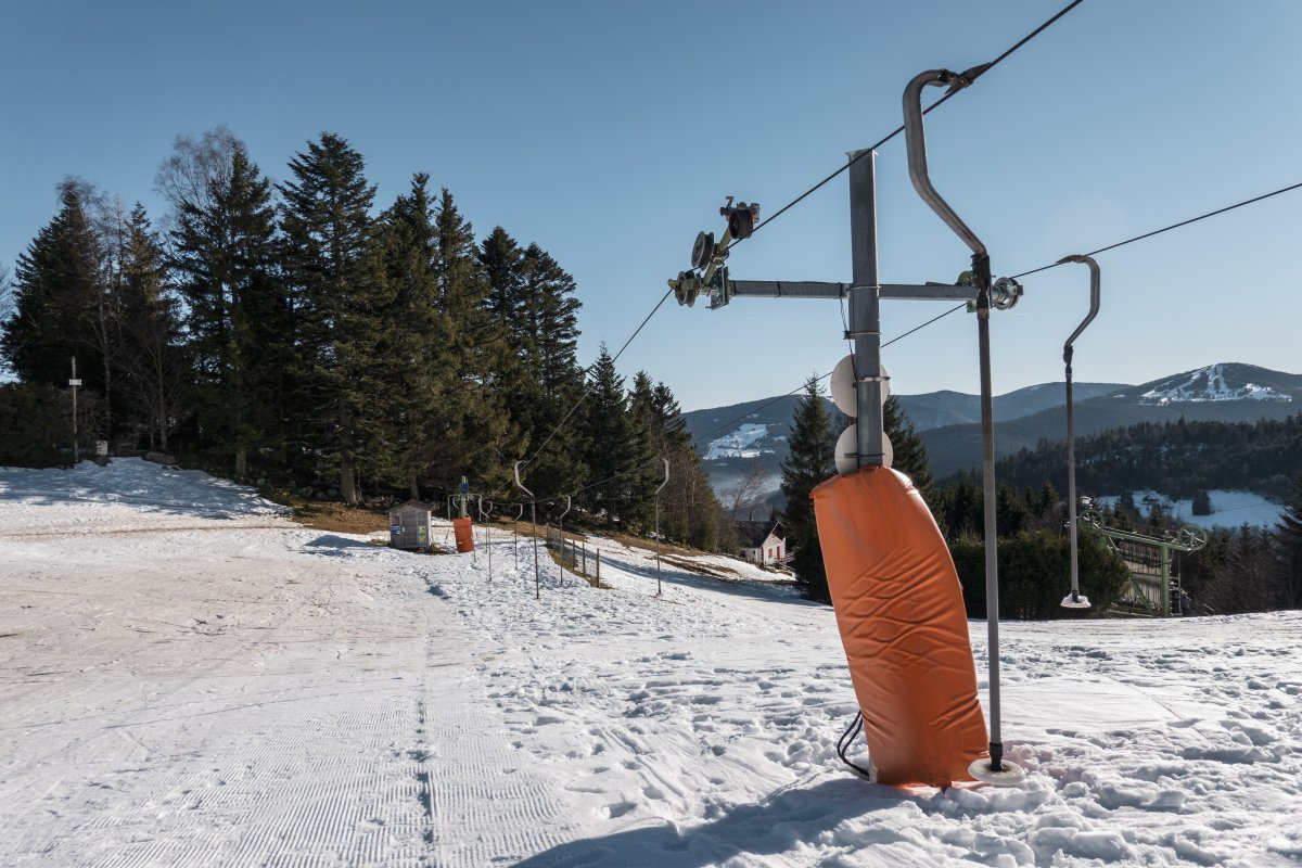 Übungslift im Skigebiet Le Gaschney