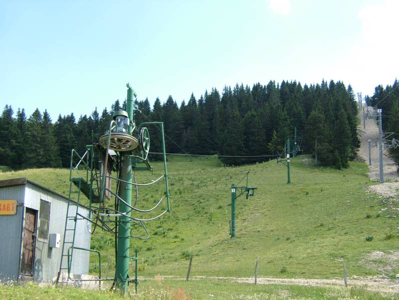 Schlepplift Baby Montoisey, Juli 2006