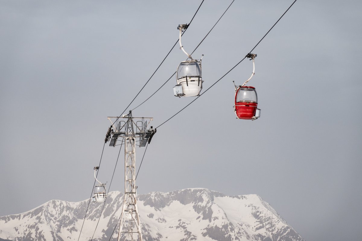 Kabinenbahn Œufs Blancs in Les Deux Alpes