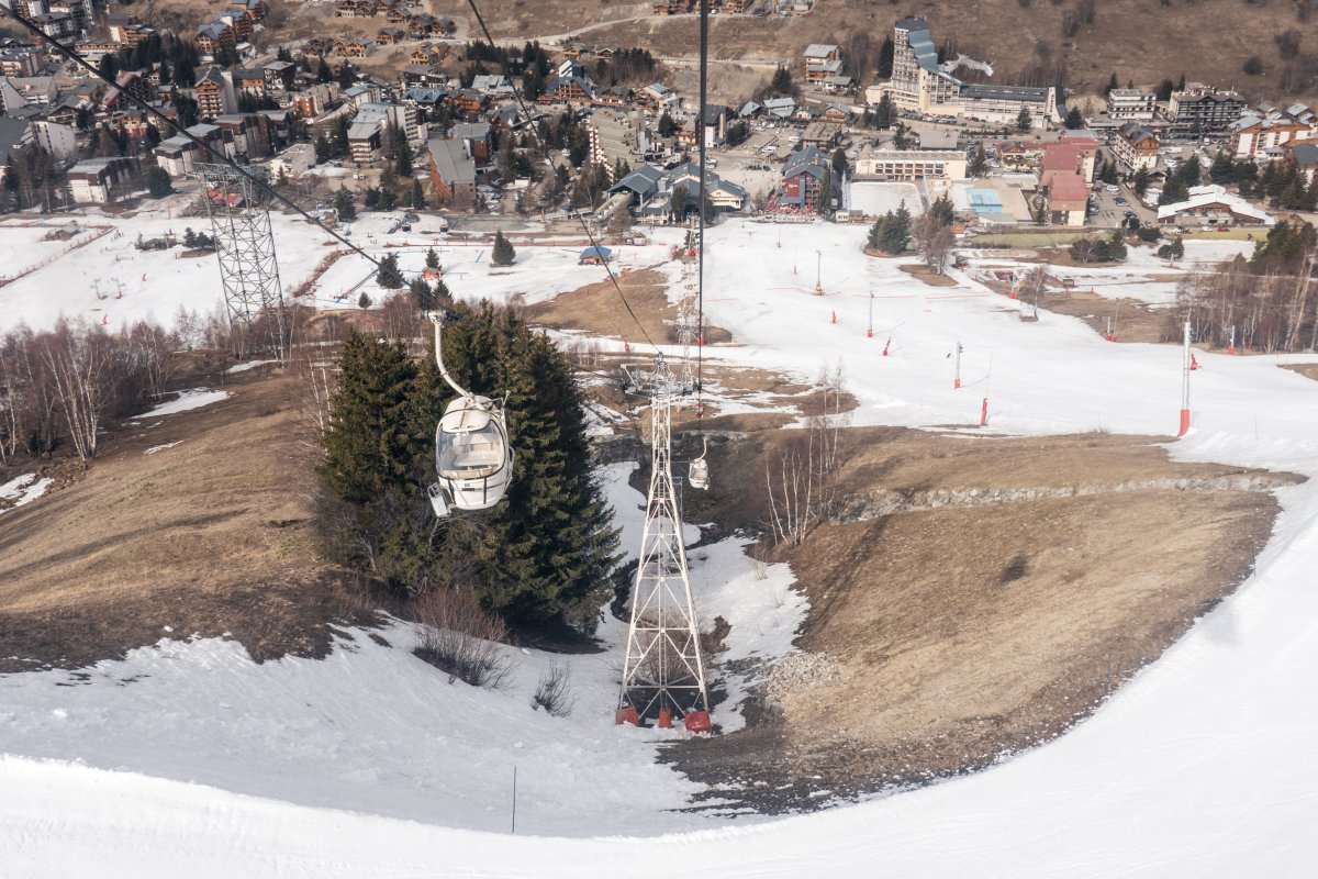 Kabinenbahn Œufs Blancs in Les Deux Alpes