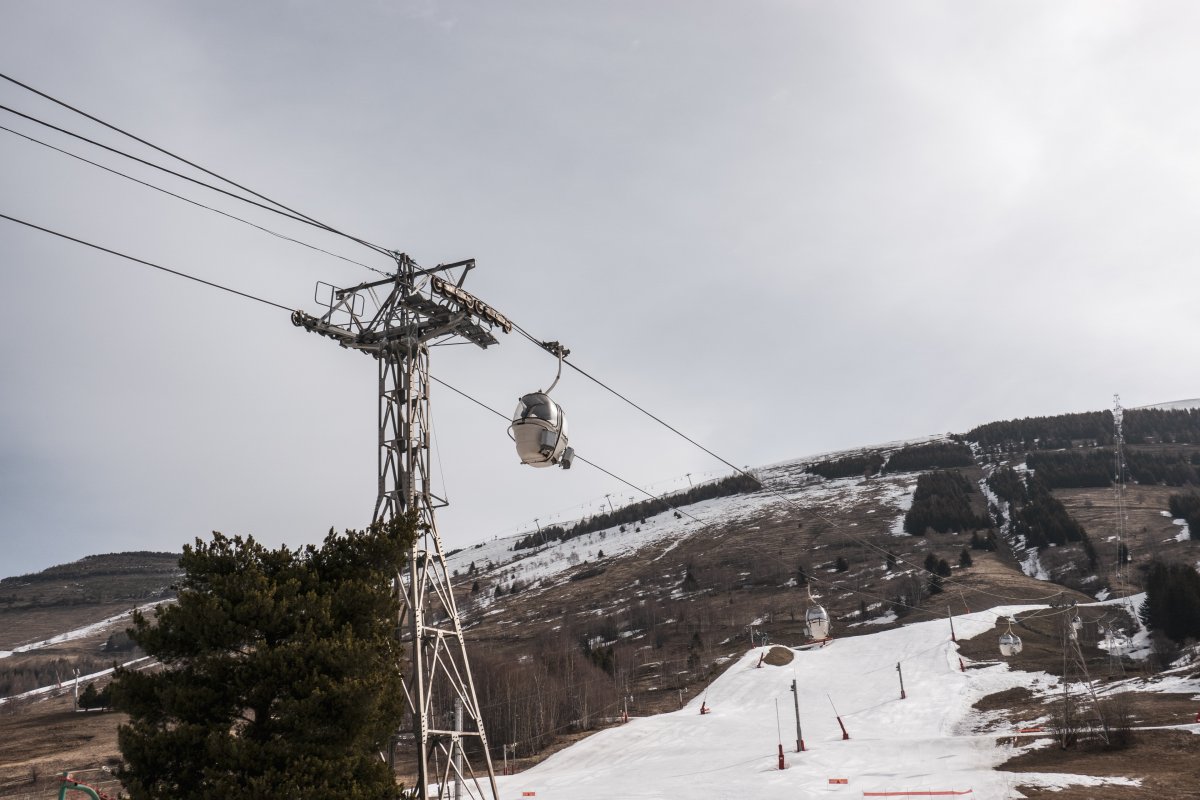 Kabinenbahn Œufs Blancs in Les Deux Alpes