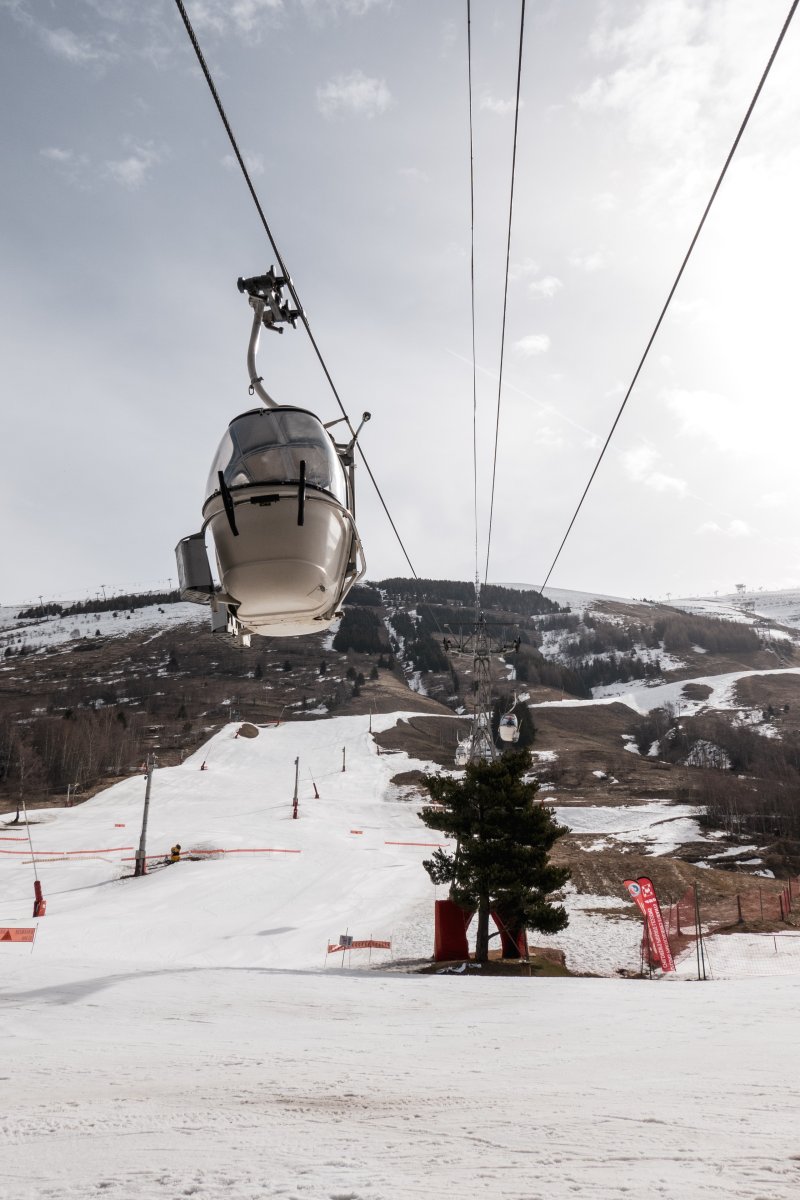 Kabinenbahn Œufs Blancs in Les Deux Alpes